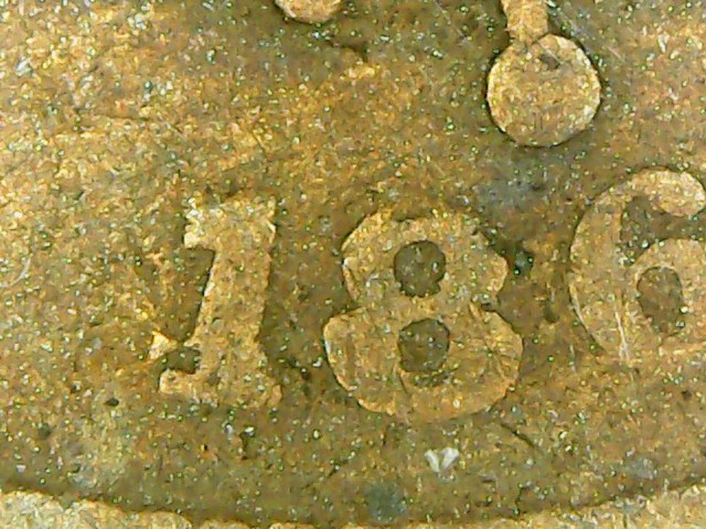 1864/18 Two Cent Piece Repunched Date Mint Error Cherrypickers FS-1322 2OGW