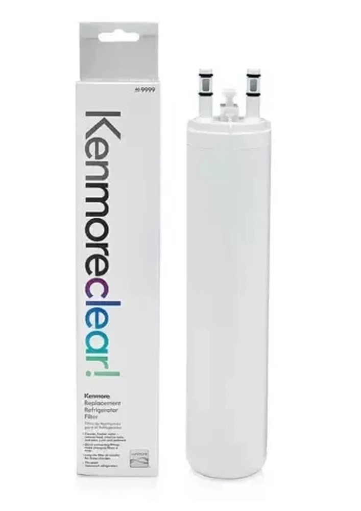 2 Pack Kenmore 46-9999 9999 Replacement Refrigerator Water Filter, White USA
