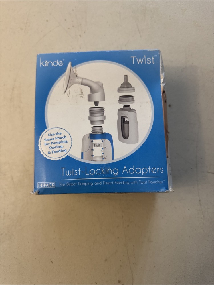 Kiinde Twist-Locking Adapters 14 Pack