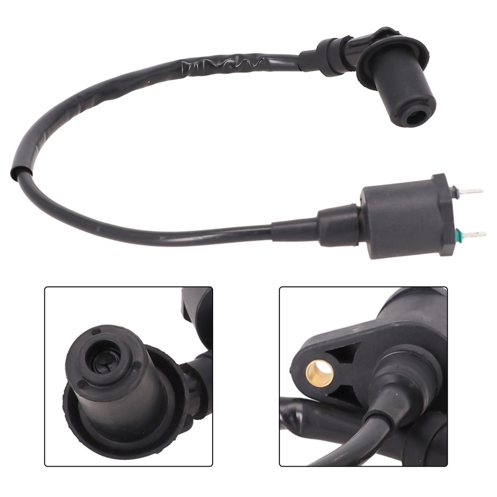 Scooter Ignition Coil 55cm Black High Performance Scooter Ignition Coil