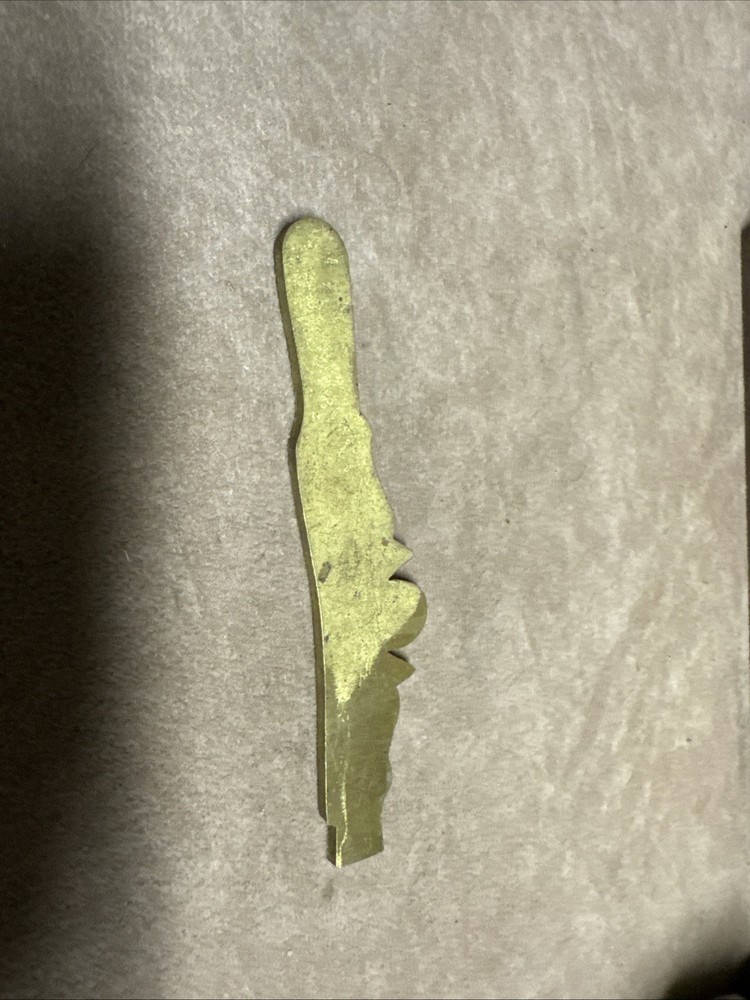 Brass Flintlock Side Plate