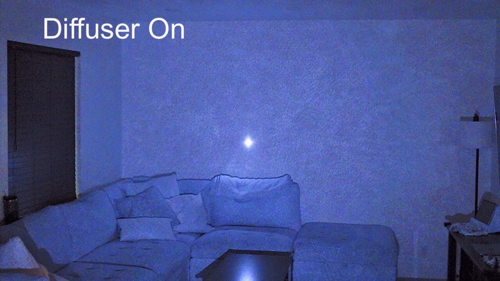 SMS HFXC illuminator diffuser (3D print, free shipping)