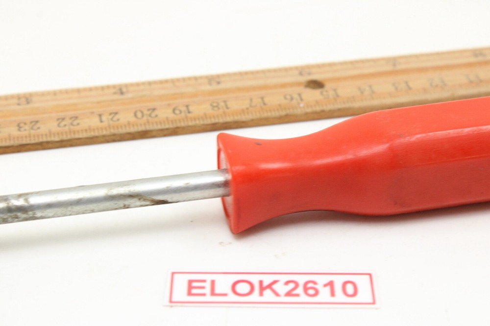 Mac Tools S14A 3-1/2" Brake Spring Retainer Tool Red Hard Handle USA