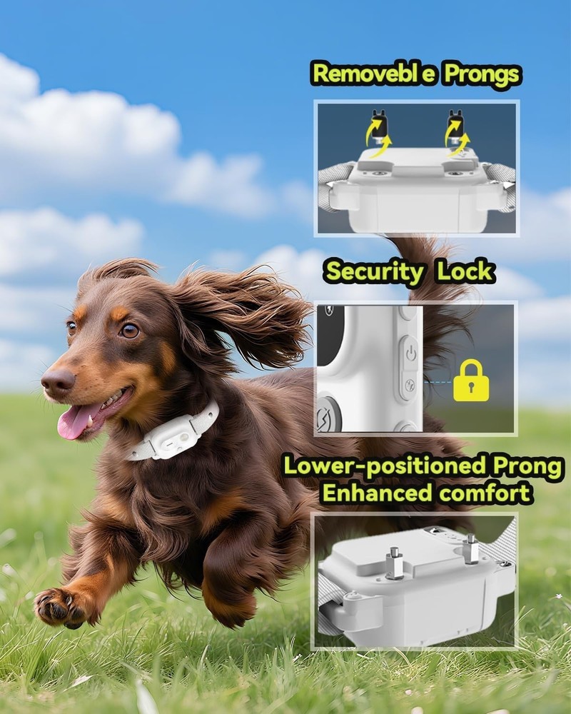 Dog Training Collar with Remote 3300FT Range Waterproof Rechargeable E Collar