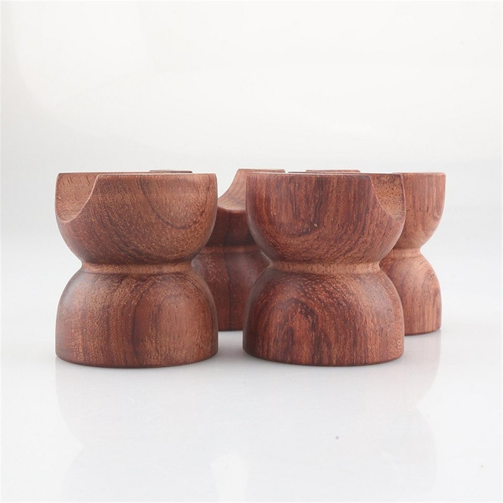 45mm HiFi Rose Wood Speaker Insulation Wire Holder Bracket Support Cable Stand C
