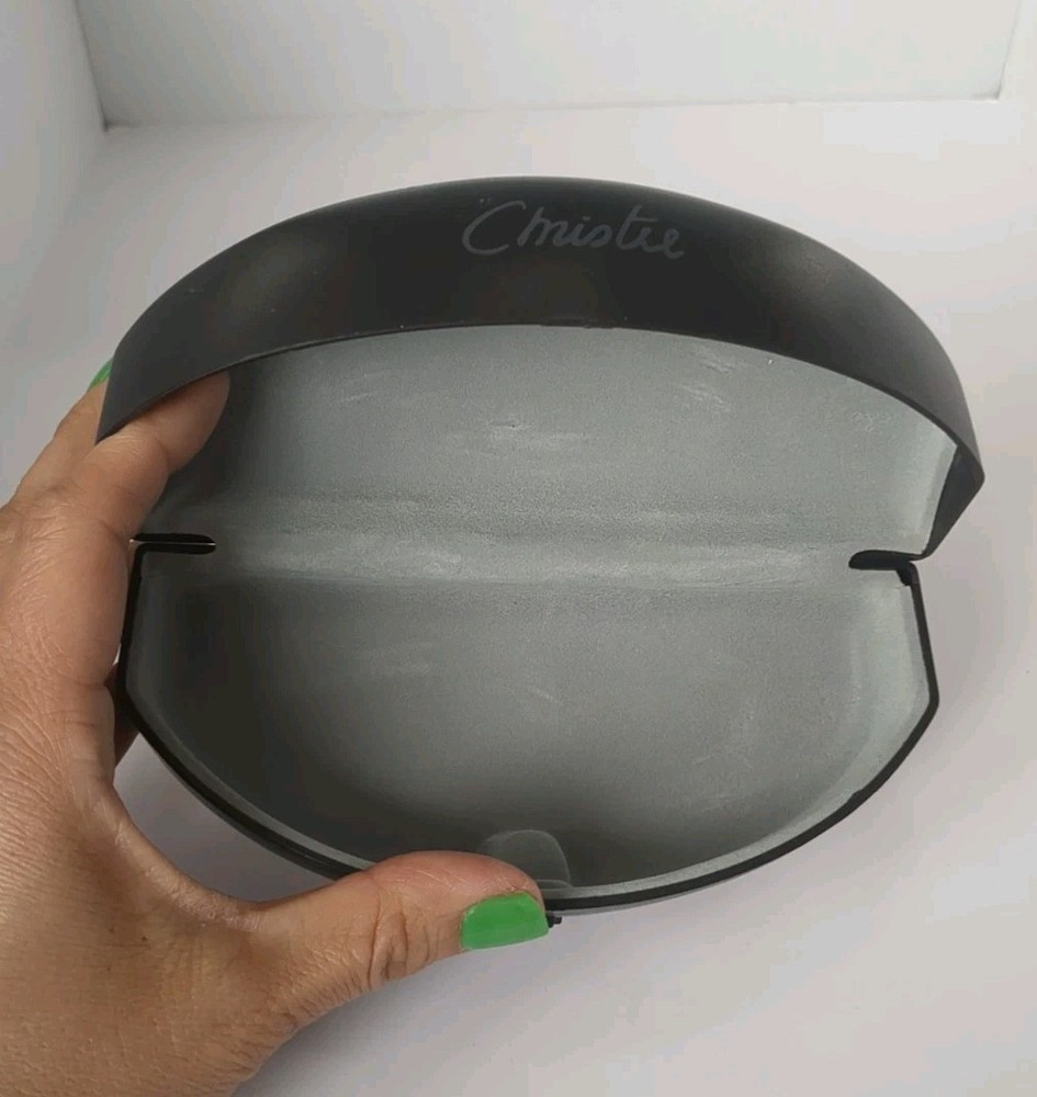 Christee Eyewear Eyeglass / Sunglass Hard Plastic Case Snap Black