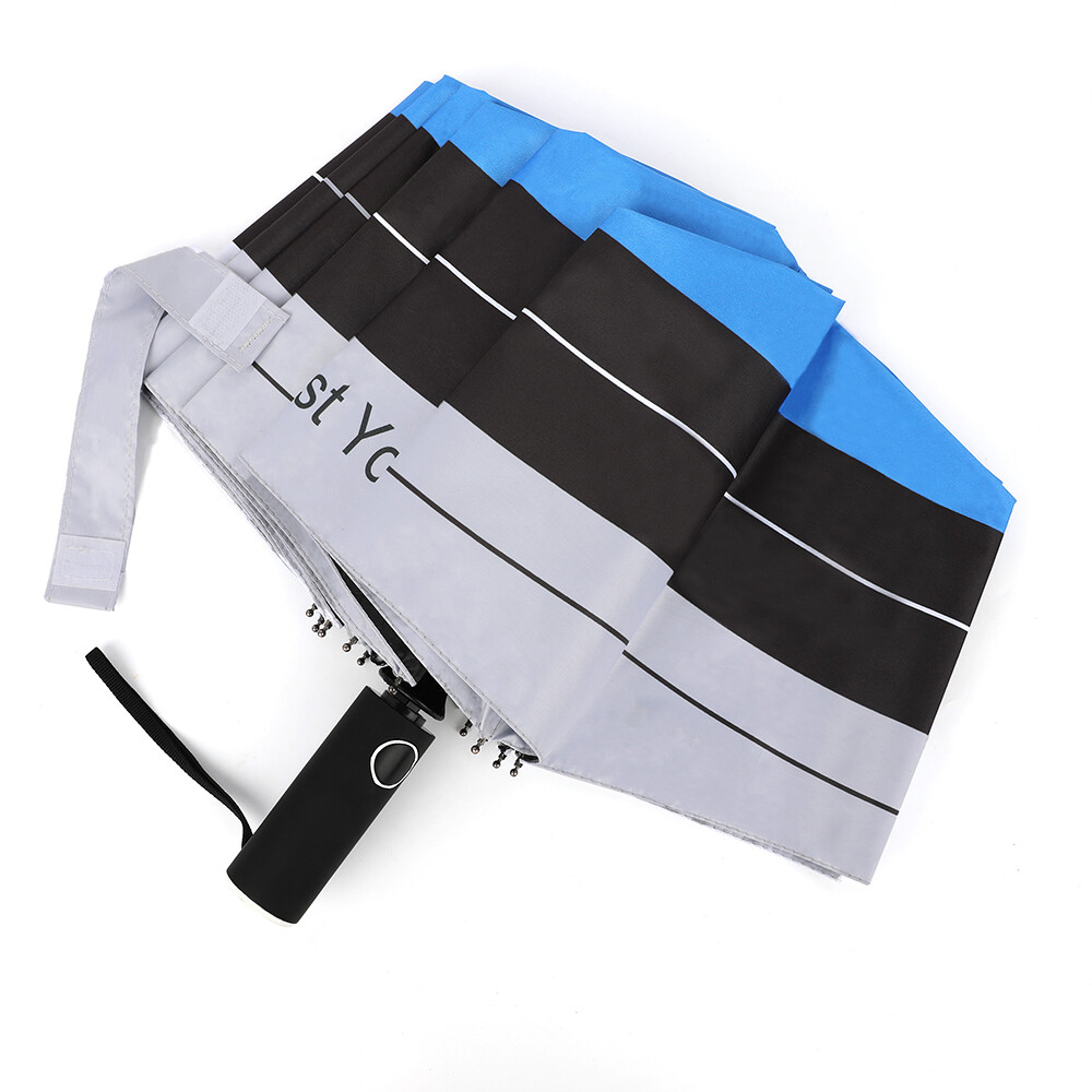 UV Protection Travel Umbrella Target Archery Windproof Sun Blocking Auto Open