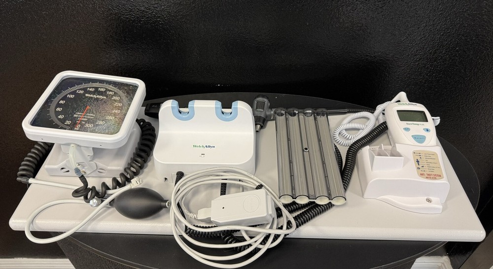 Welch Allyn 777 Wall System With Temperature Used