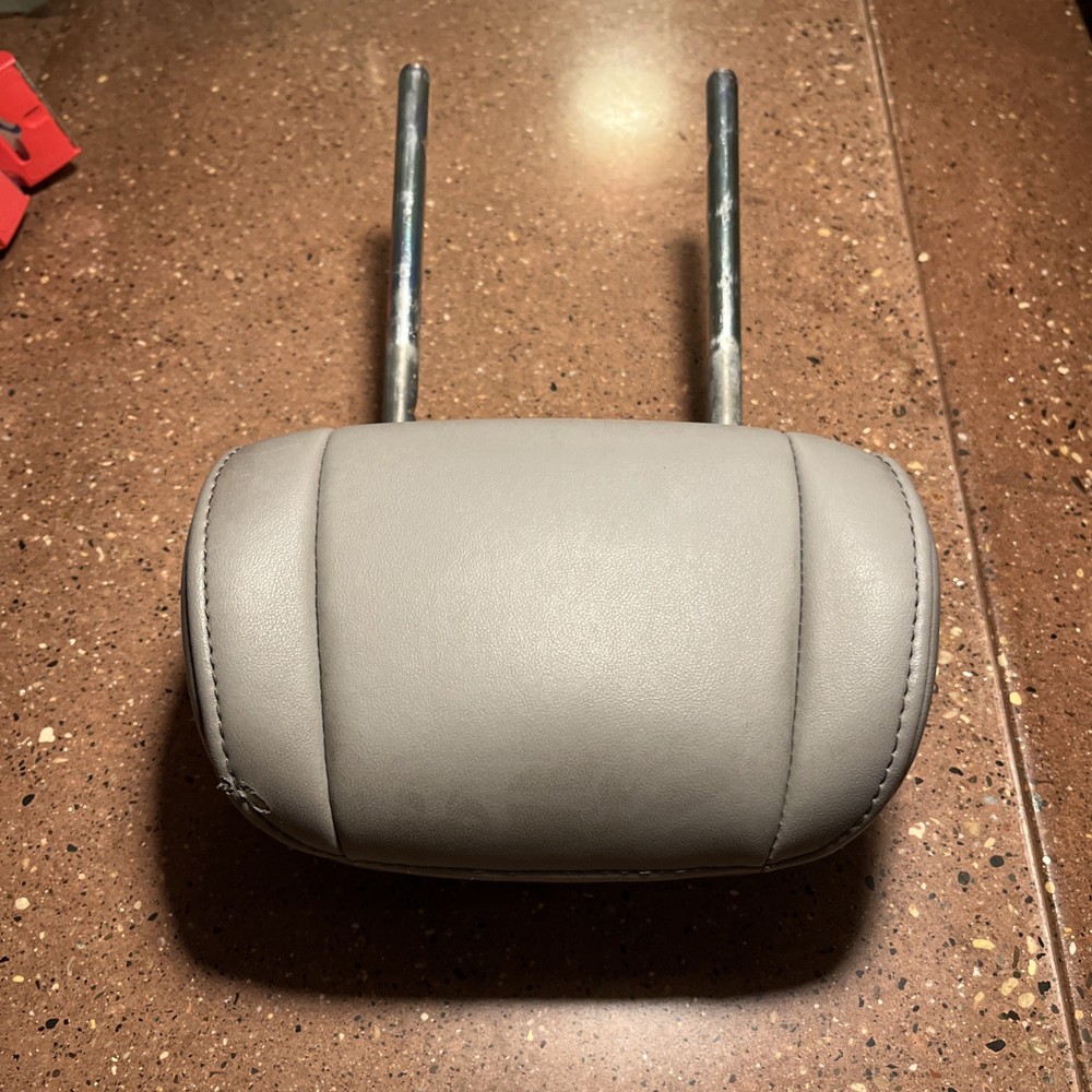 2009-2012 Honda Pilot 2nd Row Leather Headrest Head Rest Gray
