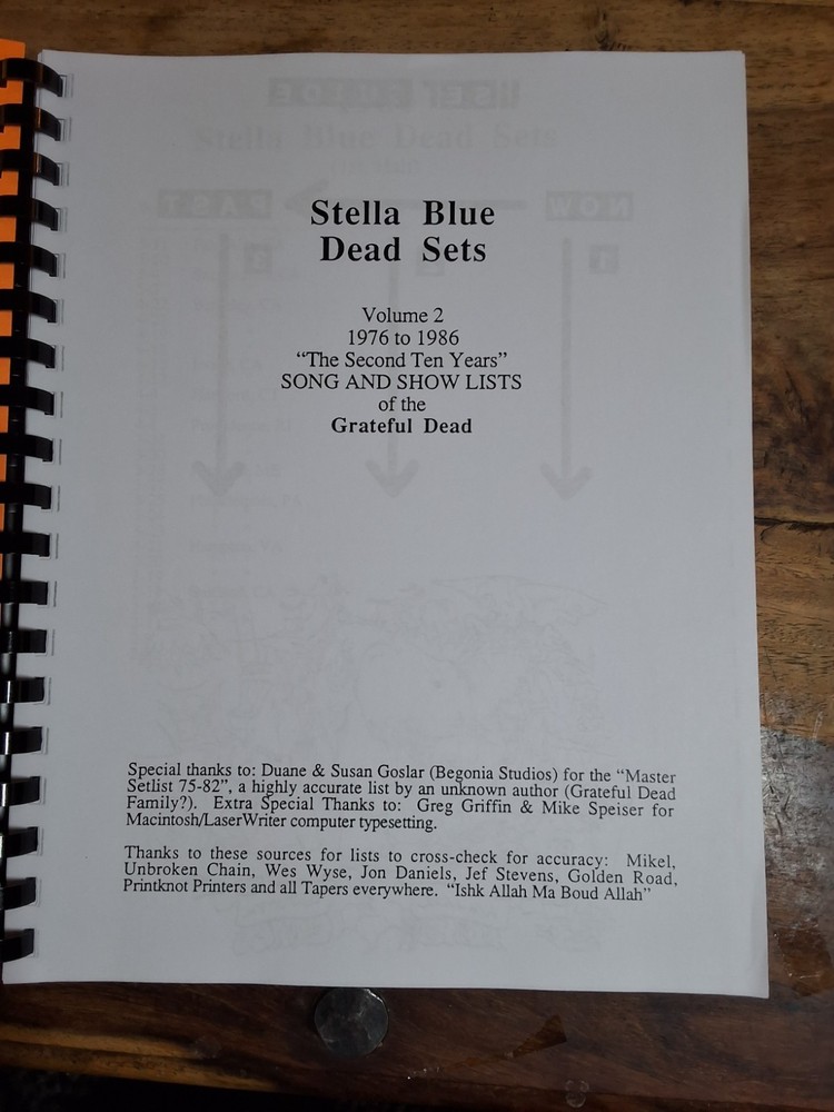 Greatful Dead Sets vol.2 1976-1986