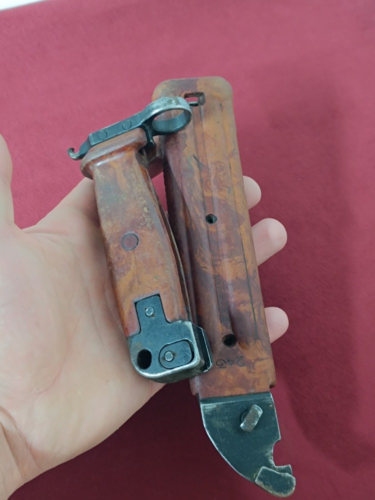 USSR Soviet Bayonet Handle and Scabbard.