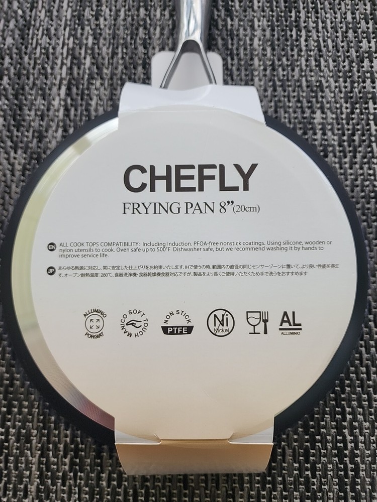 CHEFLY Frying Pan 8 Inch