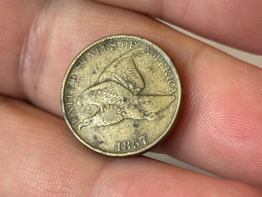 1857 & 1858 Flying Eagle One Cent Penny