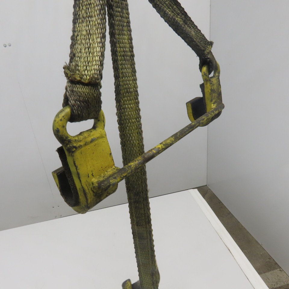 100Lbs Vertical Load Plate Offset Lifting Hook Strap 48"