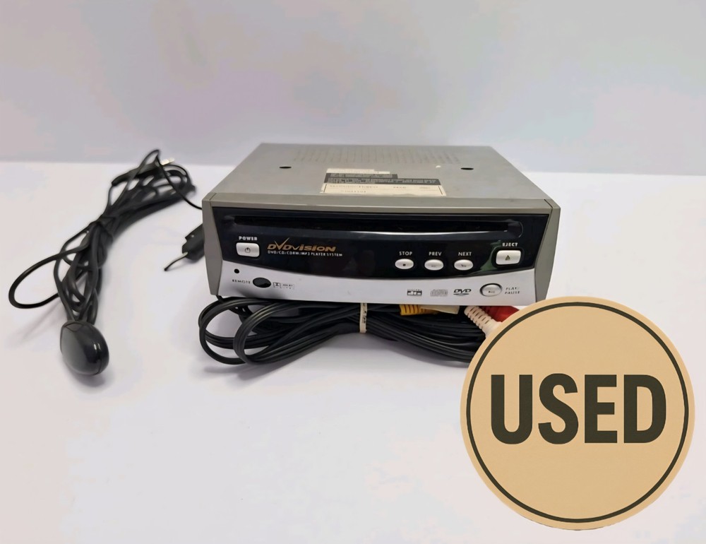 Vision video portable DVD, CD, MP3 player.