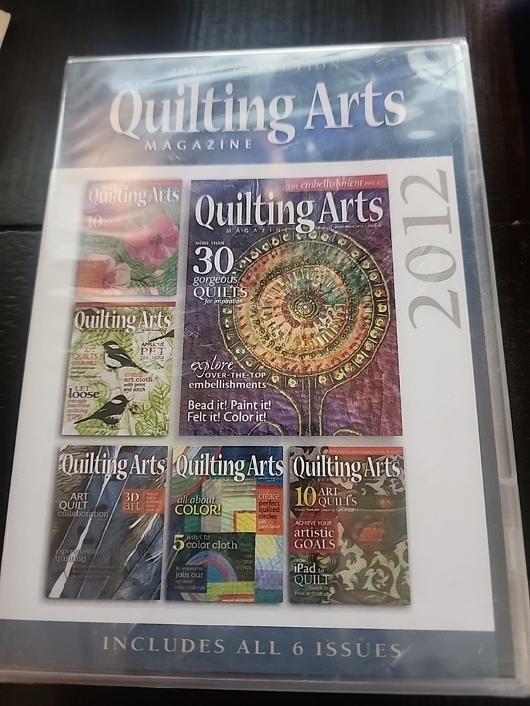 Quilting Arts 2012 Collection CD