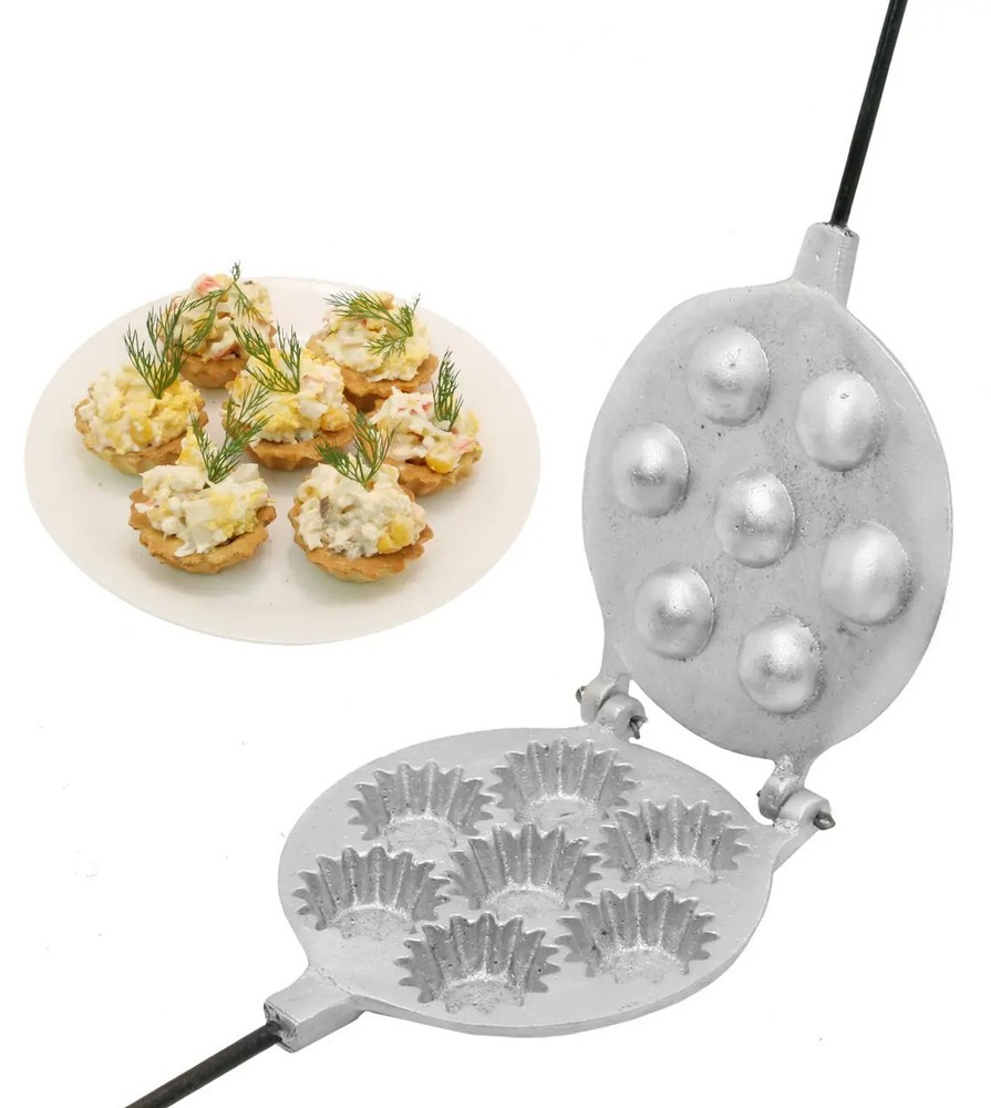 BAKING PAN FOR BASKETS AND TARTLETS (7 BASKETS)