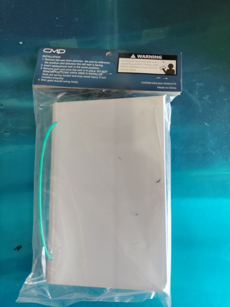 8" CMP SKIMMER WEIR REPLACEMENT WHITE