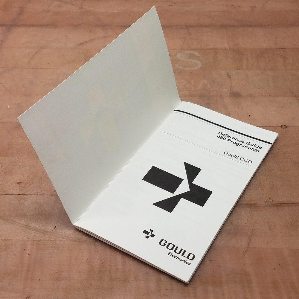 Gould 2000-0052 480 Programmer reference guide - USED
