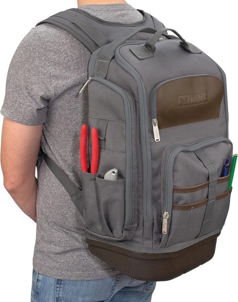 Estwing 20-Inch Hard Bottom Tool Backpack (94759)