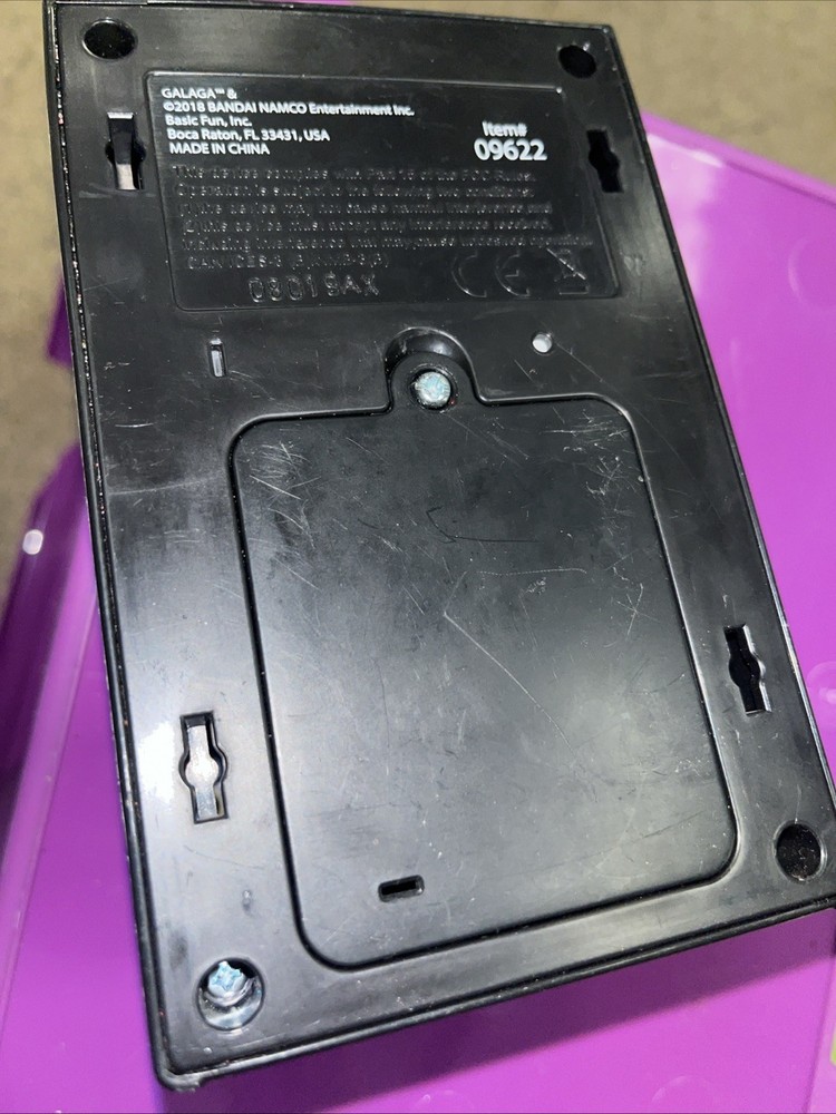 Galaga - Arcade Classics Retro Mini Arcade Game - Basic Fun 09622 - Working
