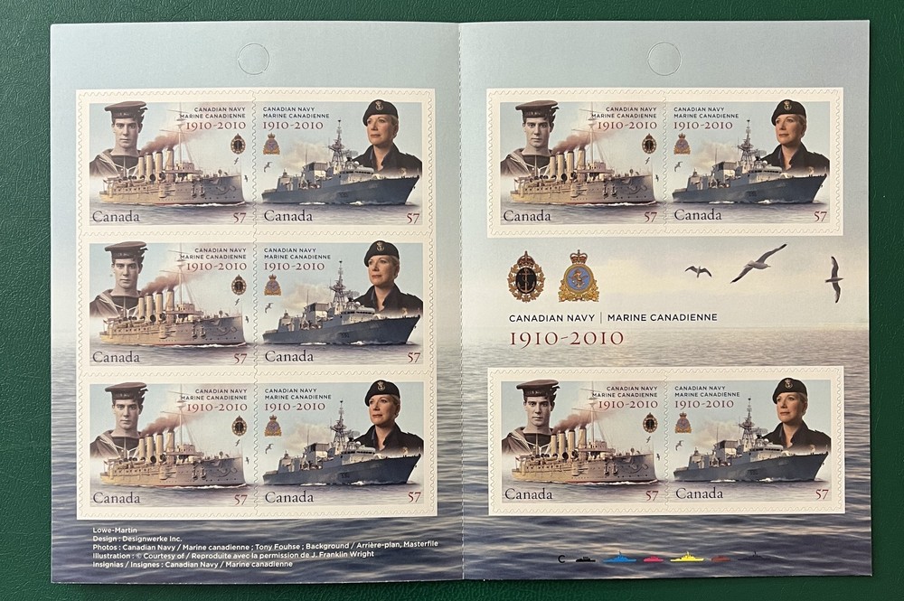 CANADA - 2010 : Canadian Navy 1910-2010 Centenary
