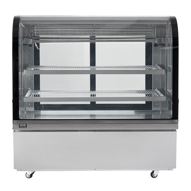 VEVOR Refrigerated Display Case Bakery Display Fridge Case 18 Cu Ft/505L 2-Tier