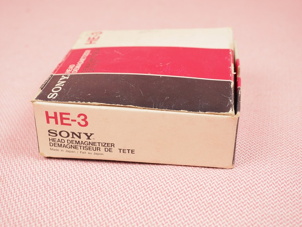 Sony HE-3 Head Demagnetizer Made In Japan