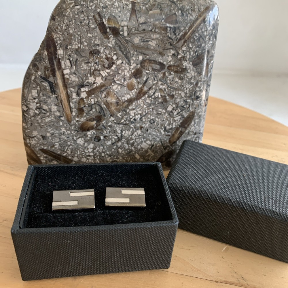 NEXT CUFFLINKS Silver MEN'S Superb Condition