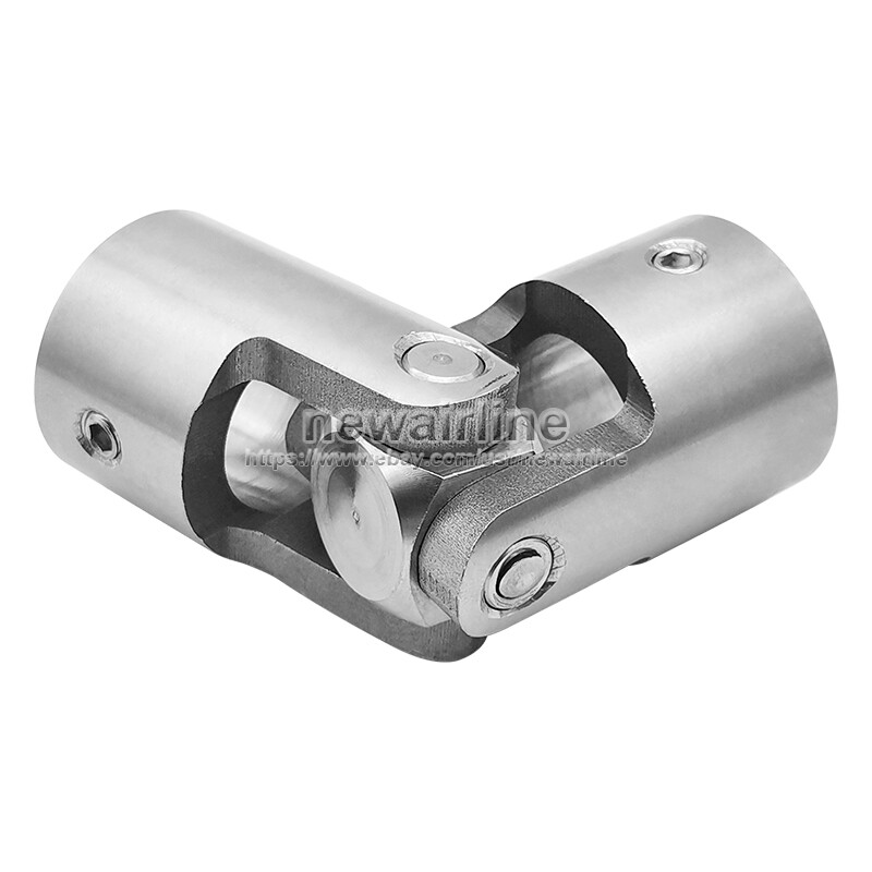 1x 304SS Precision Cross Universal Joint Coupling Shaft Motor Connector Bushing