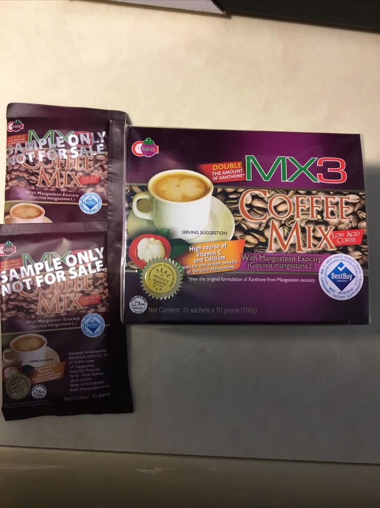 1 BOX MX3 COFFEE + 2 sachet free and Free Shipping