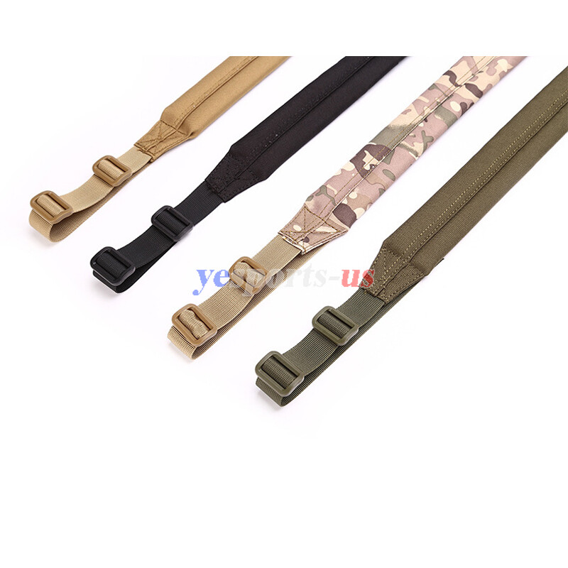 Tactical Sling 2 Points Sling Strap Adjustable with Shoulder Pad for Hunting