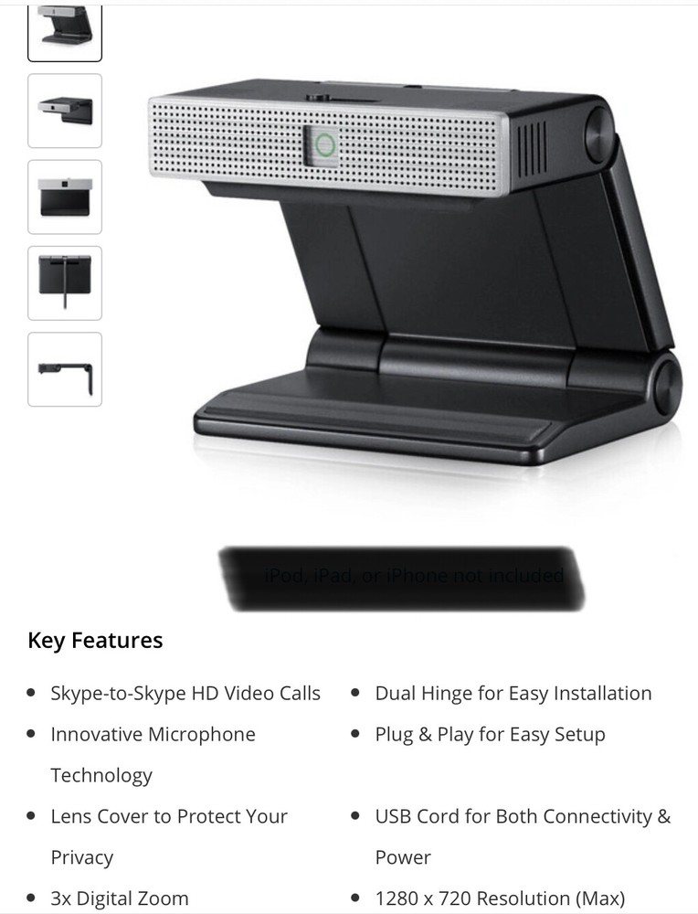 Samsung~~~VG-STC2000~~~USB🐇 Webcam~~~W/Manual