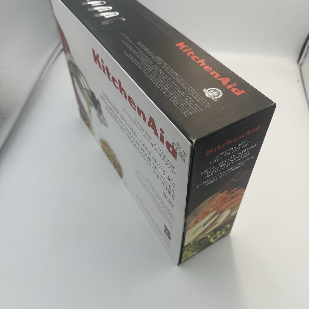 KitchenAid Spiralizer Stand Mixer Attachment Peel, Core Slice (5 Blades)