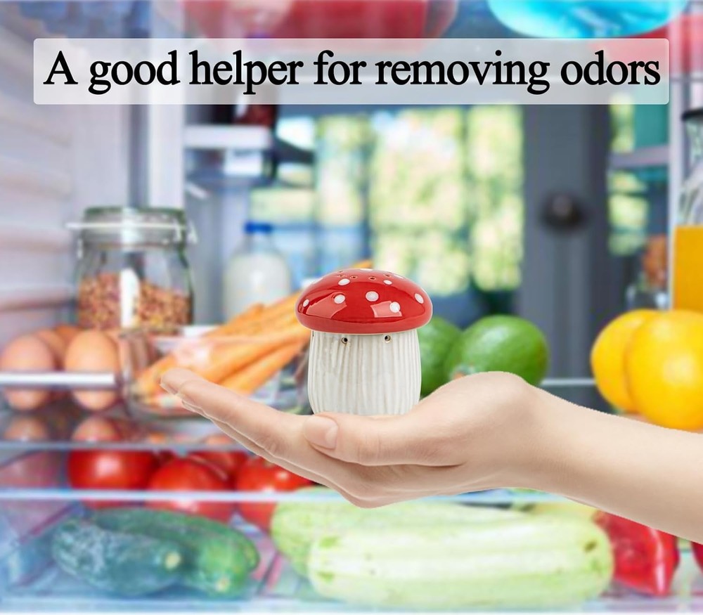 Cute Fridge Deodorizer Fridge Odor Eliminator (Baking Soda-Free)