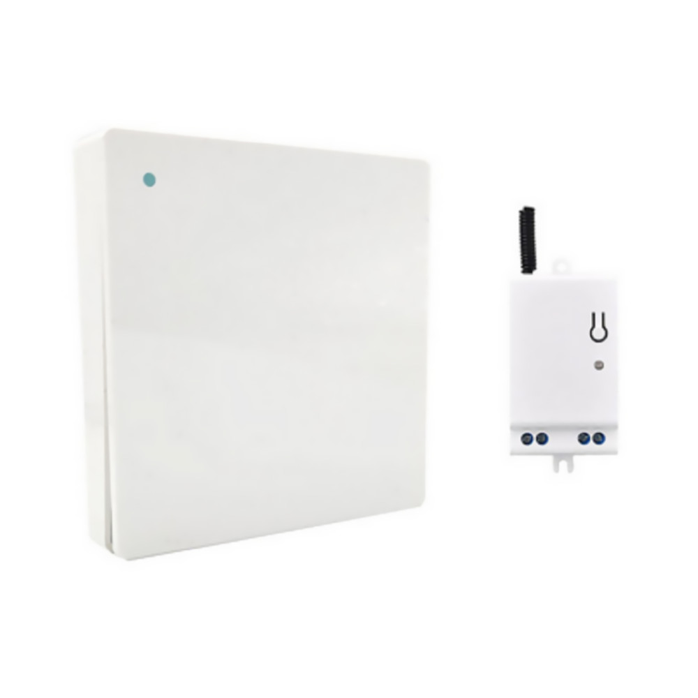 433MHz AC90-250v Wireless Remote Control Kinetic Self-powered Wall Light Switch