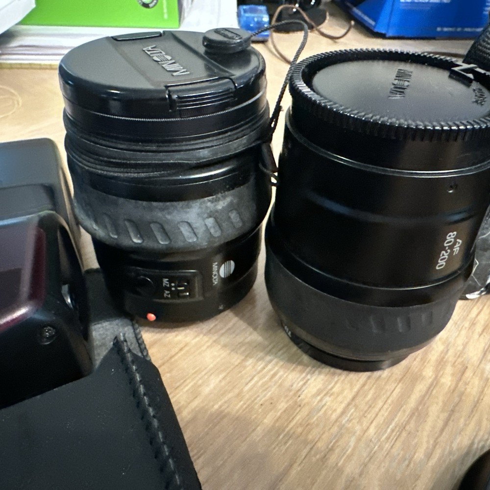 Minolta Camera Lot Flash Lenses