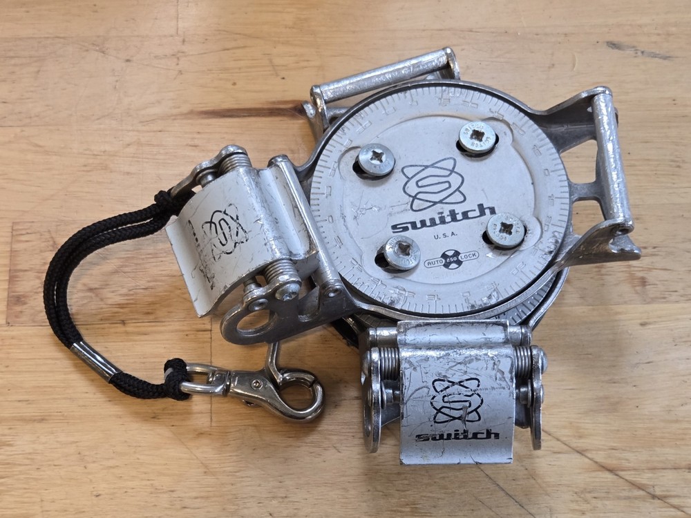 Vintage Silver Switch Step-In Snowboard Bindings HARDWARE Included Seattle WA