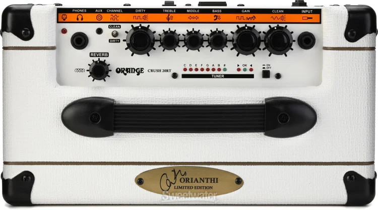 Orange Crush 20RT Limited Edition - Orianthi White