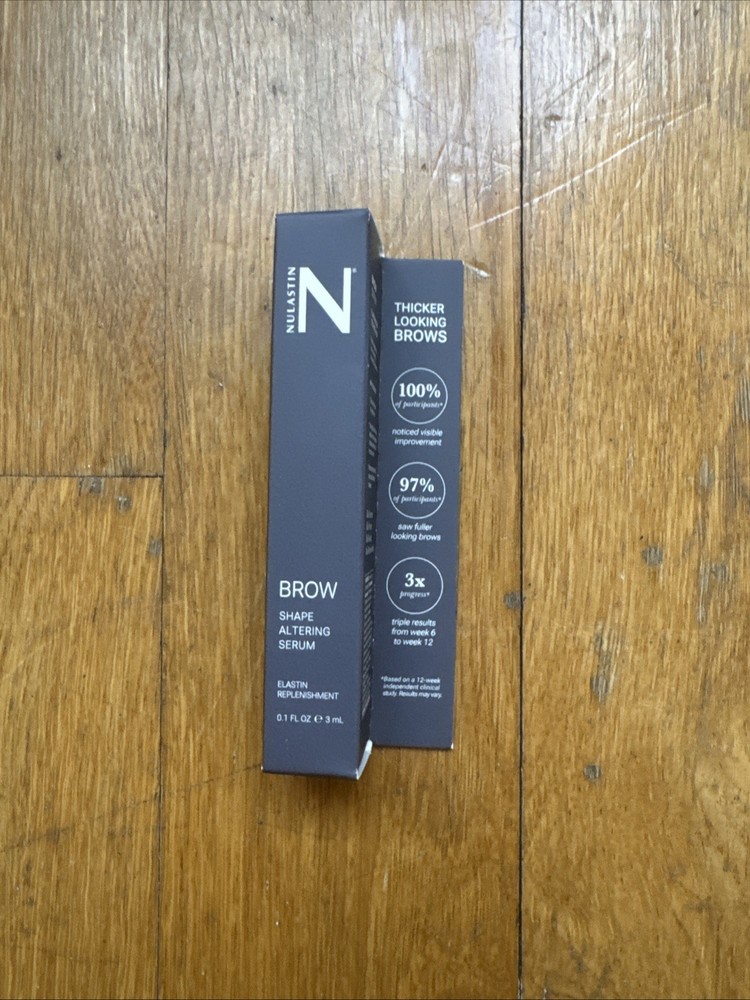 Nulastin Brow Shape Altering Serum 0.10 fl oz (3mL) - Thicker Looking Brows!!