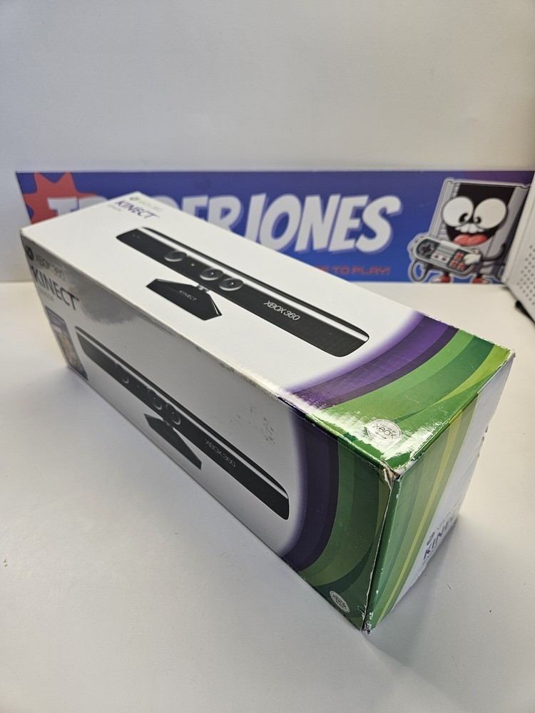 Kinect Sensor Camera (Xbox 360) w/ Kinect Adventures and Cables in Box