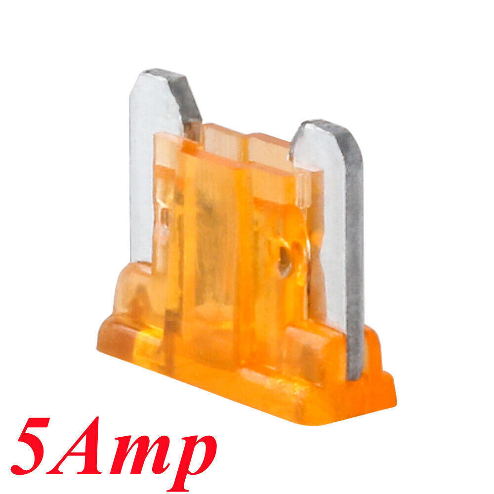 30PCS Micro Blade Fuse Assorted Kit Mixed Low Profile Mini Car Van Auto 5A-30A