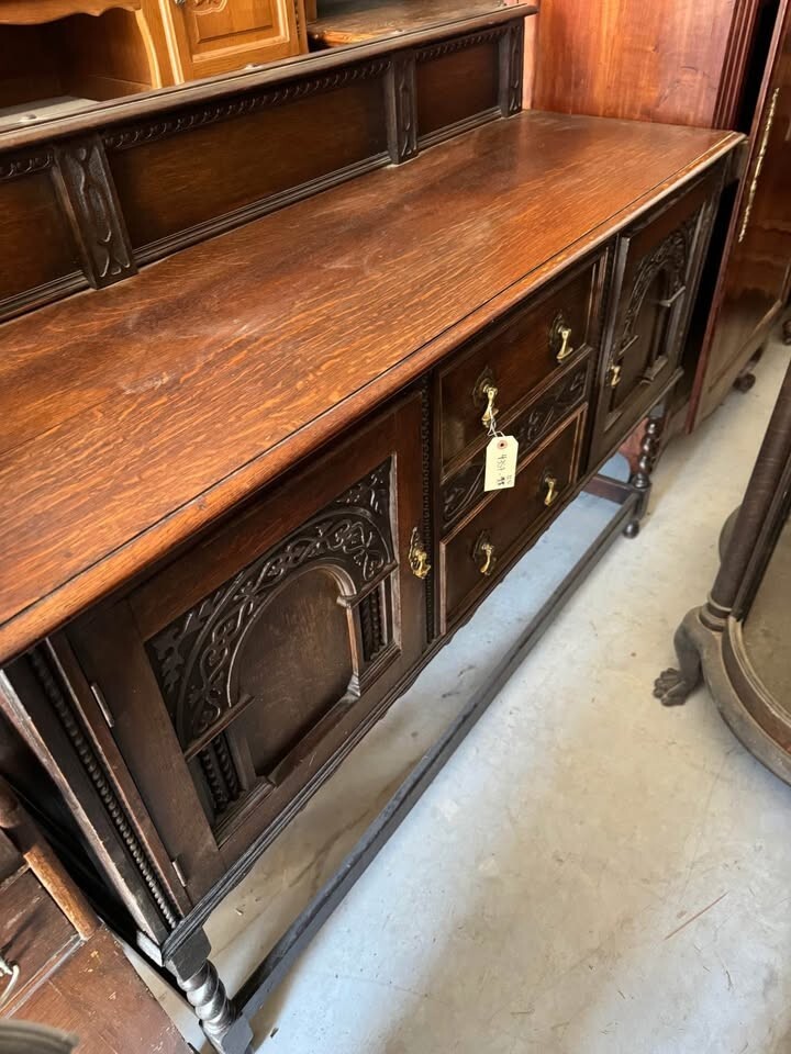OAK BARLEY TWIST SIDEBOARD