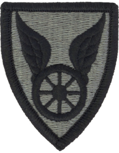 US ARMY 124TH TRANSPORTATION COMMAND PATCH ACU CAMO UNIFORM