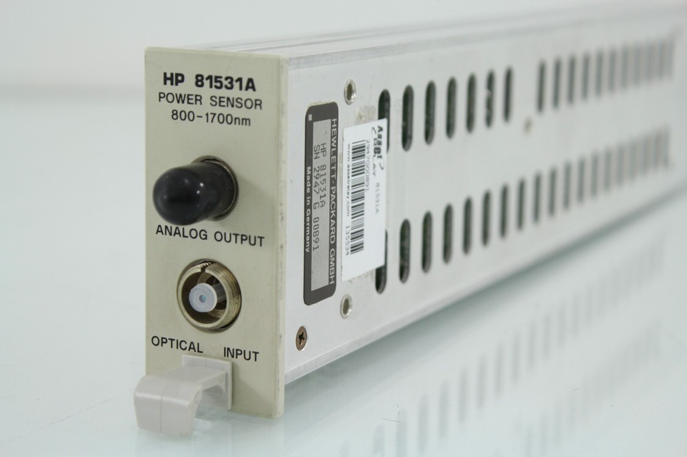 HP 81531A Optical Power Sensor - Fully tested and calibrated