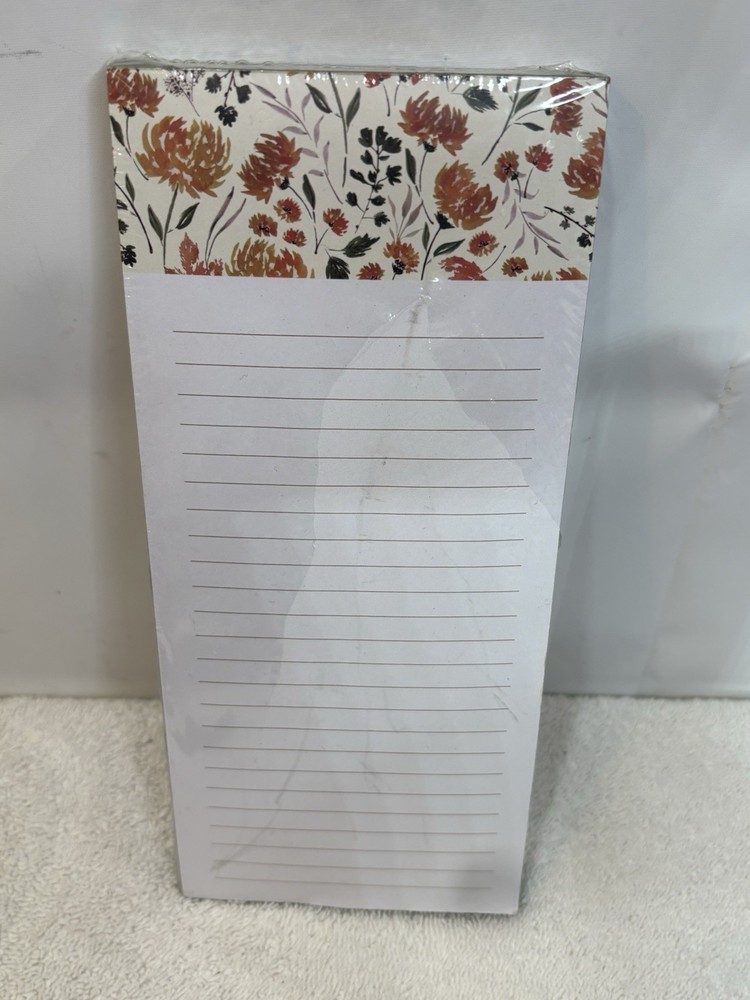 Gaphique 100 Sheets Graphic Notes Floral Magnetic Note Pad