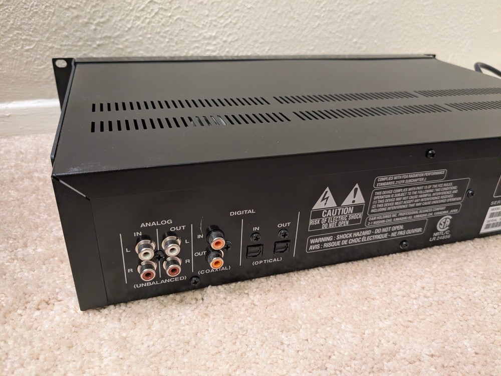 Marantz CDR633 Professional Rackmount Slot-Loading CD Player / Recorder