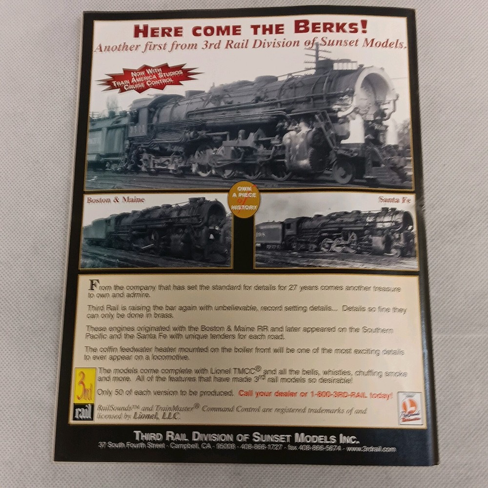 Classic Toy Trains Magazine March 2003