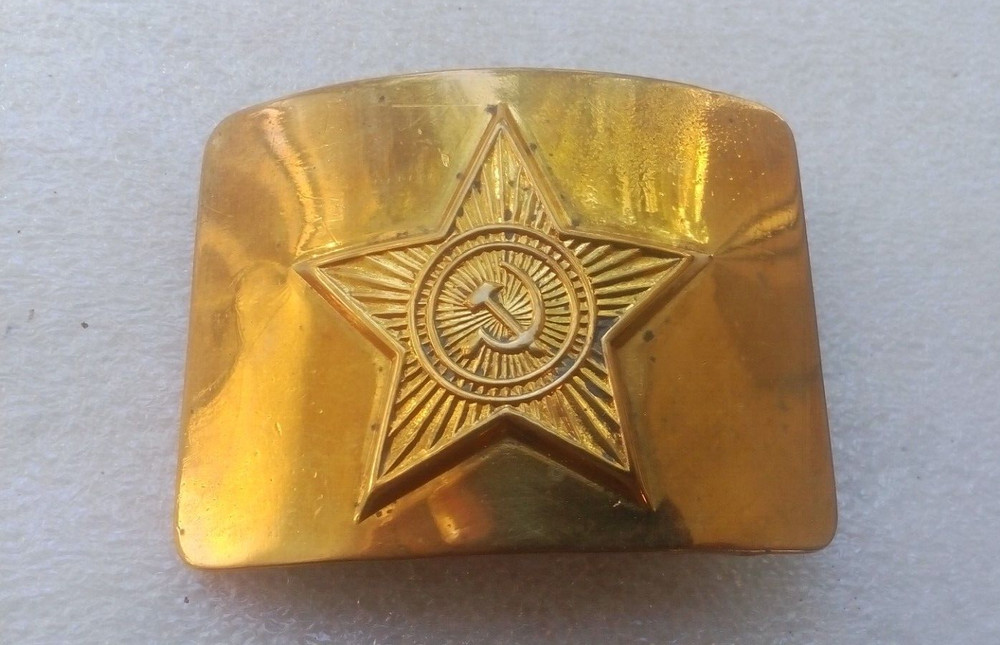 USSR soldier belt buckle