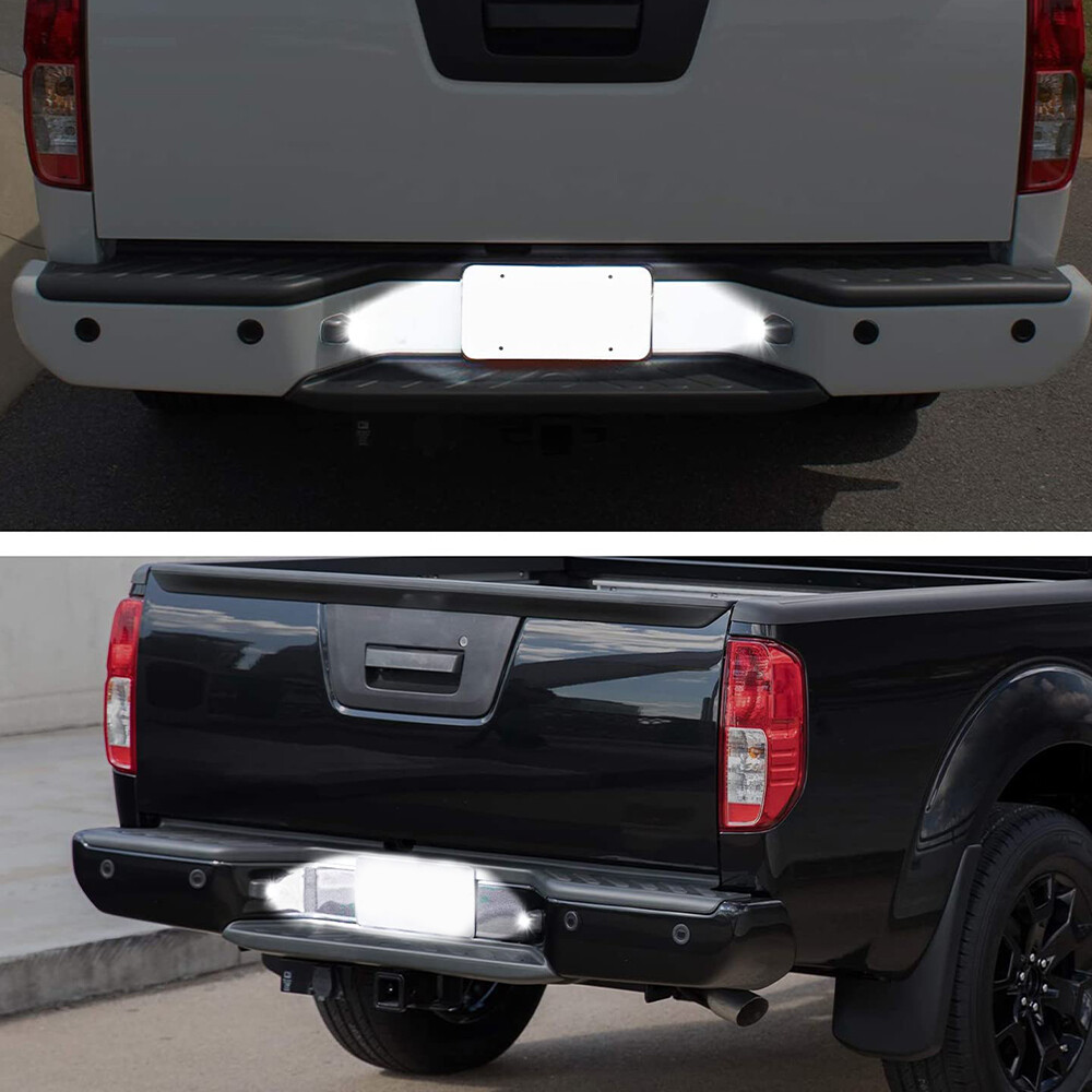 For 2007-2019 Nissan Frontier License Plate Light Rear Bumper Lamp Replacement